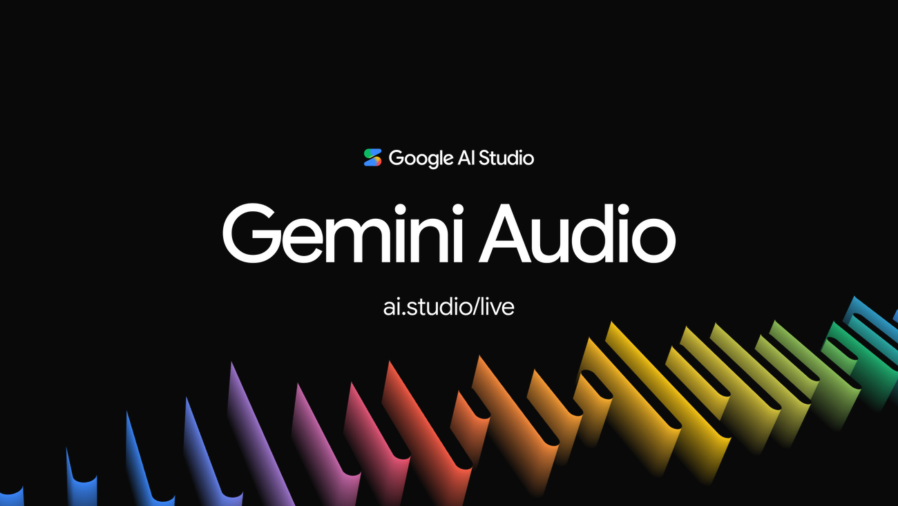 실시간 음성 응답과 백그라운드 도구 호출을 표현한 Gemini 3.8 Live 공식 이미지
